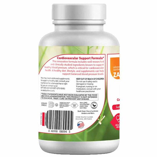 120/80 Cardiovascular Formula, 60 Capsules, ZHL