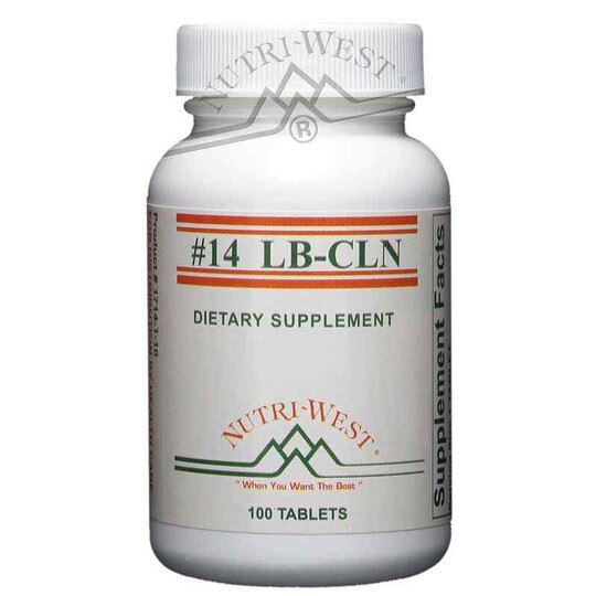 #14 LB-CLN, 100 Tablets, NWE