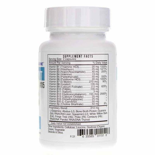 16B Vitamin B Stress Complex, 60 Capsules, SSF