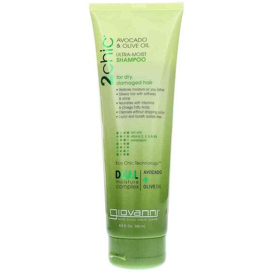 2 Chic Ultra-Moist Shampoo, 8.5 Oz, GIO