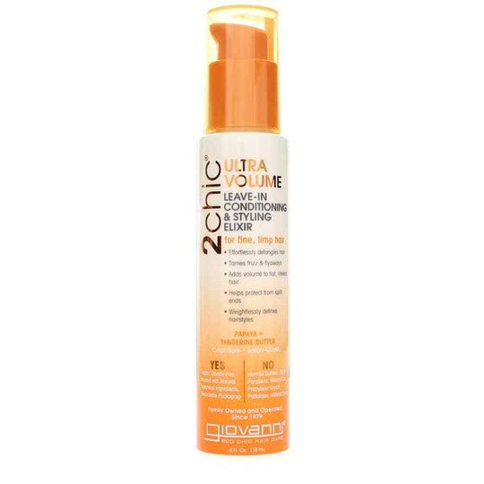 2 Chic Ultra-Volume Leave-In Conditioning Elixir, 4 Oz, GIO