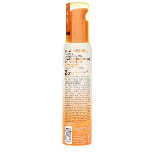 2 Chic Ultra-Volume Leave-In Conditioning Elixir, 4 Oz, GIO