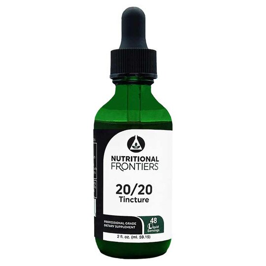 20/20 Organic Herbal Tincture, 2 Oz, NTF