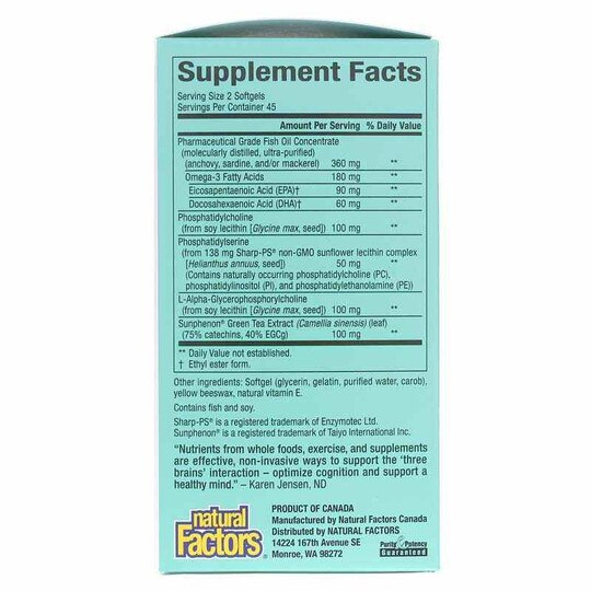 3 Brains Higher Thoughts, 90 Softgels, NF
