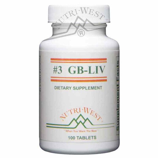 #3 GB-LIV, 100 Tablets, NWE