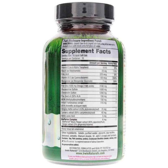 3-in-1 Joint Formula, 90 Liquid Softgels, IRN