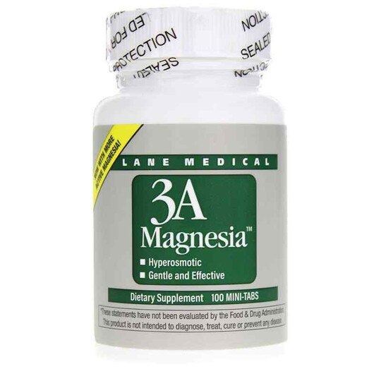 3A Magnesia, 100 Mini Tabs, LNM