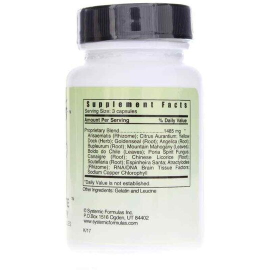 5 Chinese Elements: Wood Sedate (Mediate Harmony), 60 Capsules, SSF