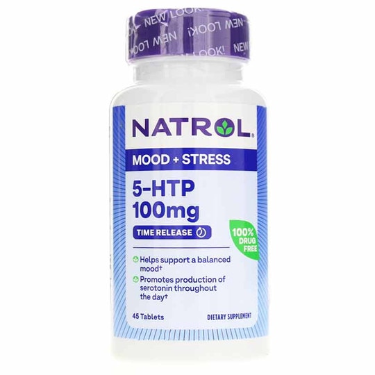 5-HTP 100 Mg Extra Strength Time Release, 45 Tablets, NTR