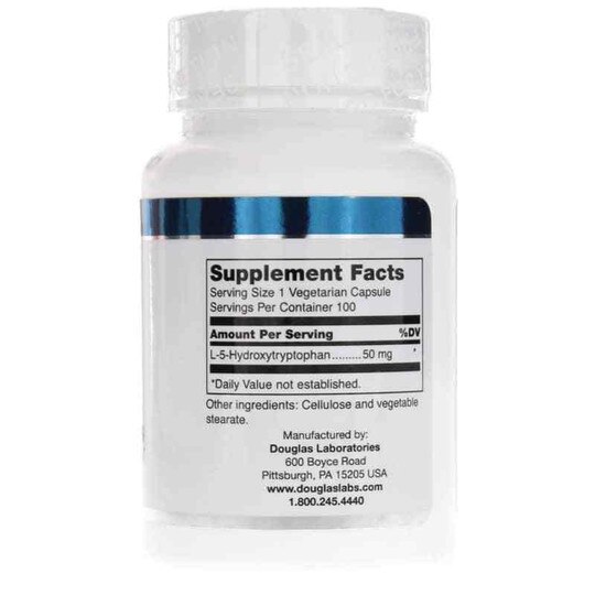 5-HTP 50 Mg, 100 Veg Capsules, DGL