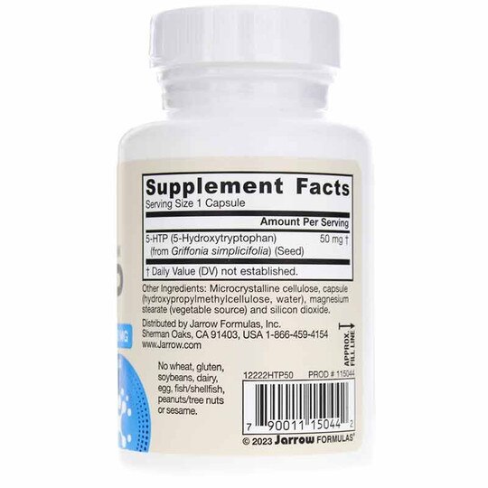 5-HTP 50 Mg, 90 Capsules, JRF