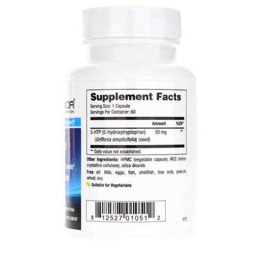 5-HTP 50 Mg, 60 Veg Capsules, NUM