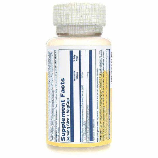 5-HTP plus St. John's Wort , 30 Veg Capsules, SLR