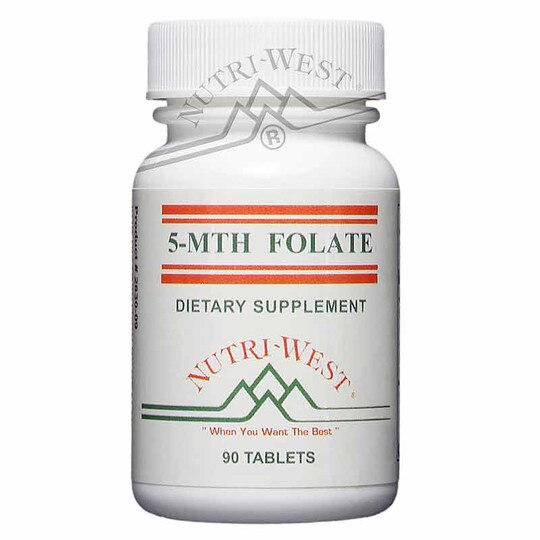 5-MTH Folate, 90 Tablets, NWE