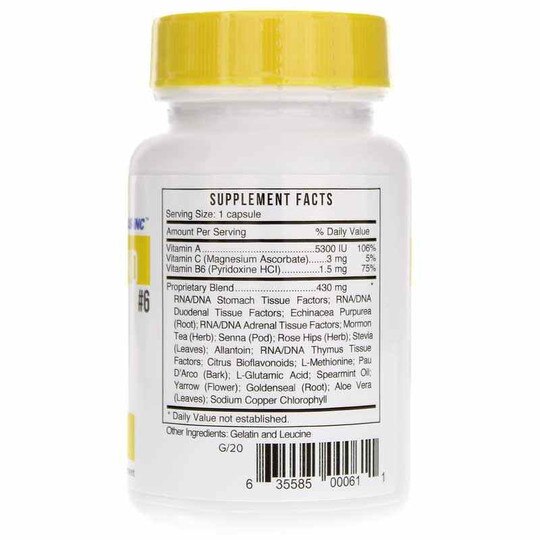 6 Restore, 30 Capsules, SSF
