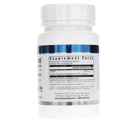 7-Keto 100 Mg, 60 Capsules, DGL