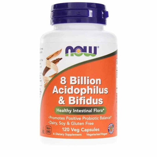 8 Billion Acidophilus & Bifidus, NOW