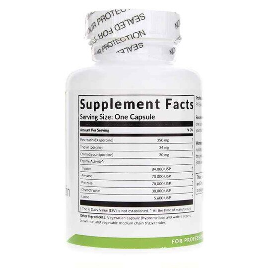 8X Pancreatin, 60 Capsules, PCHF