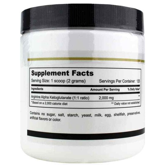 AAKG Arginine Alpha-Ketoglutarate Powder, 8.8 Oz, SMP