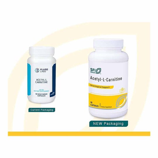 Acetyl-L-Carnitine 500 Mg, 90 Capsules, KL
