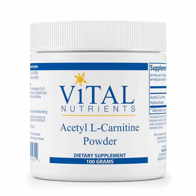 Acetyl LCarnitine Powder, Vital Nutrients