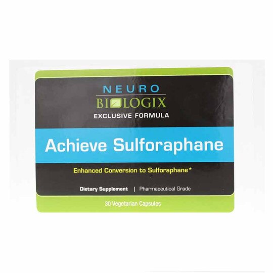Achieve Sulforaphane, 30 Veg Capsules, NBX