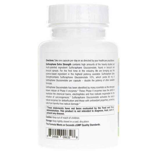 Achieve Sulforaphane, 30 Veg Capsules, NBX