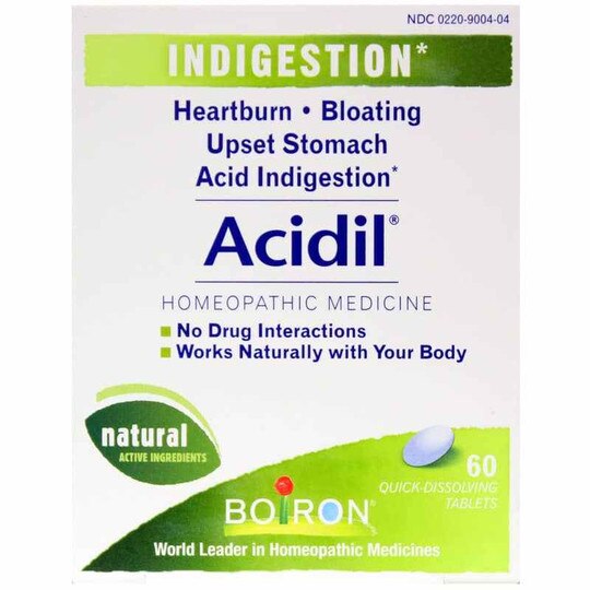 Acidil, 60 Tablets, BOR