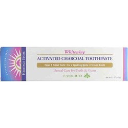 Activated Charcoal Toothpaste, Whitening Formula 1