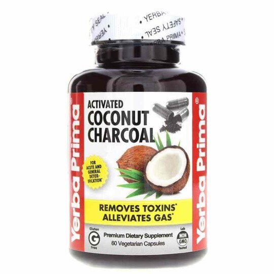 Activated Coconut Charcoal, 60 Veg Capsules, YPMA