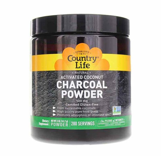 Activated Coconut Charcoal Powder 500 Mg, 5 Oz, CTL