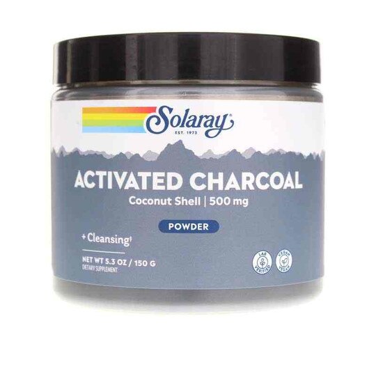 Activated Coconut Charcoal Powder 500 Mg, 5.3 Oz, SLR
