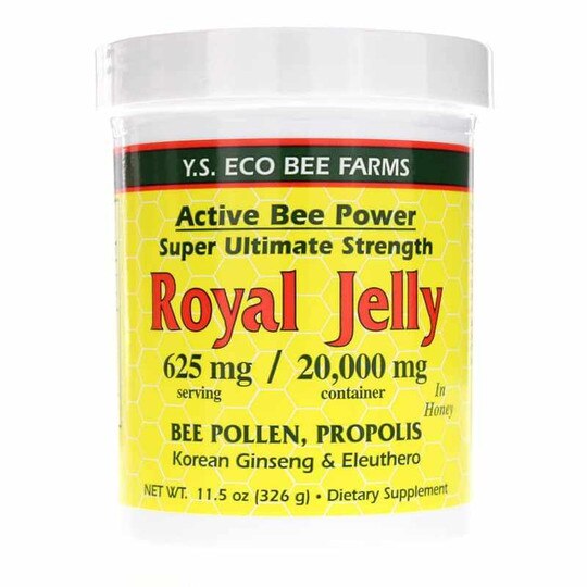 Active Bee Power Royal Jelly with Bee Pollen & Propoli, YSO