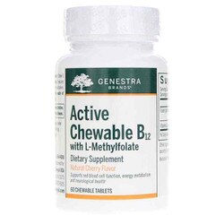 Active Chewable B12 with L-Methylfolate Cherry Flavor 1