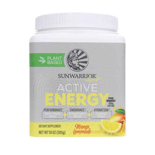 Inhalere talentfulde Tilhører Active Energy Pre Workout, Sunwarrior