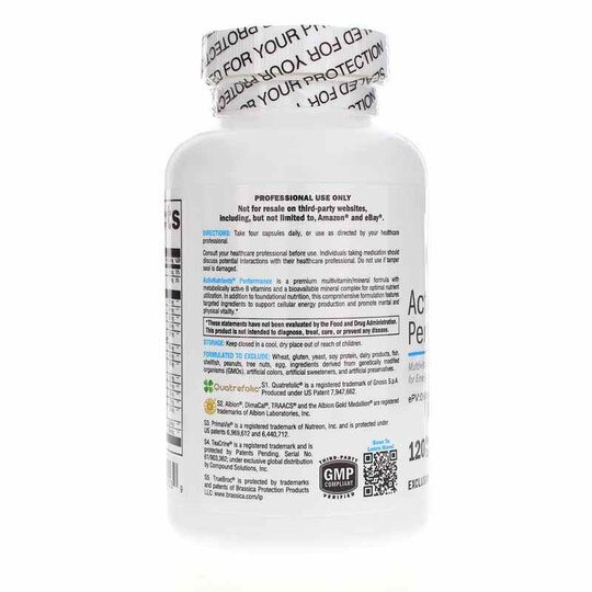 ActivNutrients Performance, 120 Veg Capsules, XYM