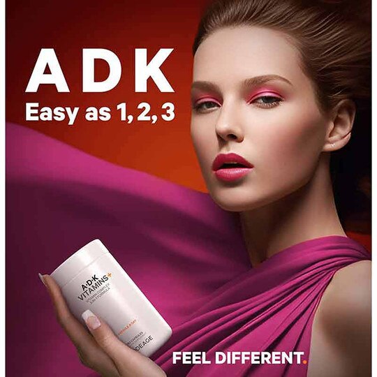 ADK Vitamins, 180 Capsules, CDE
