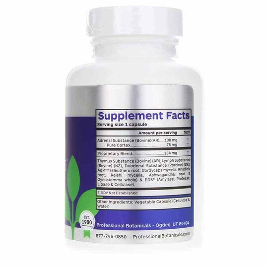 Adrenal 100 Cortex 75, 90 Capsules, PRB