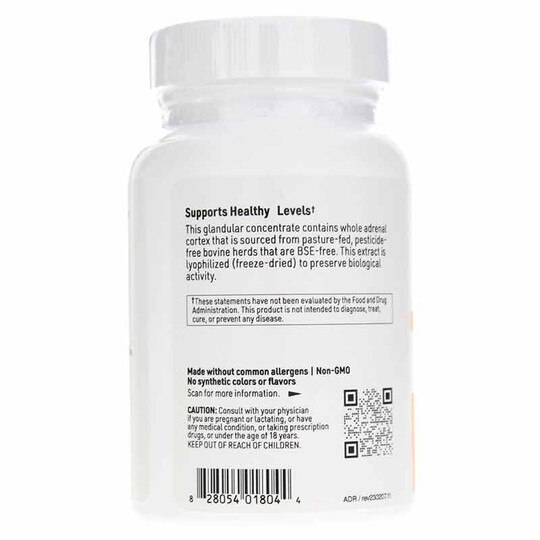 Adrenal Cortex 250 Mg, 120 Capsules, KL