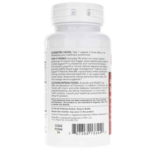 Adrenal Cortisol Support with Relora, 90 Veg Capsules, PFLB