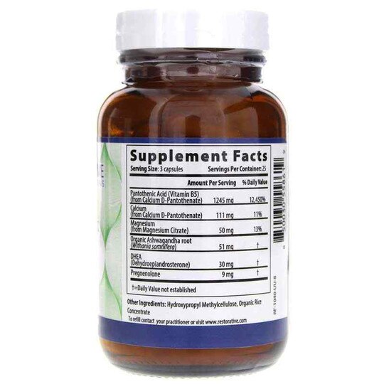 Adrenal Px DHEA, 75 Veg Capsules, RTF