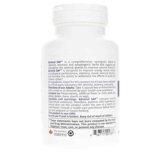 Adrenal SAP, 90 Capsules, NFH