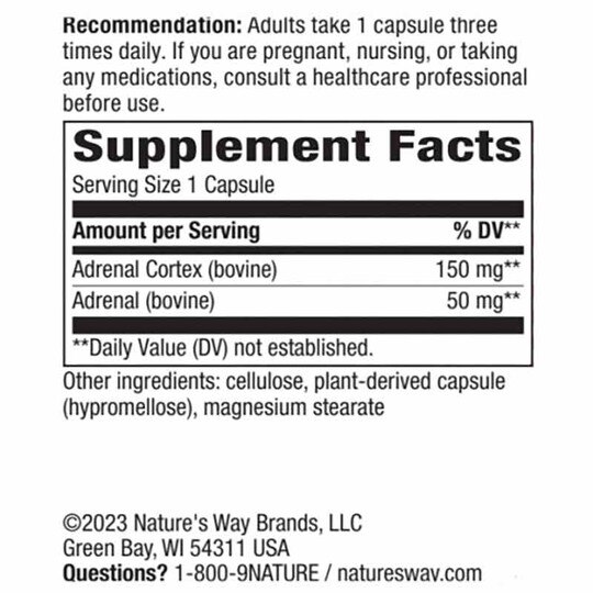 ADRENergize, 50 Capsules, NWA