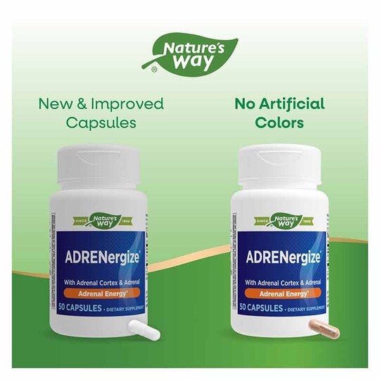 ADRENergize, 50 Capsules, NWA