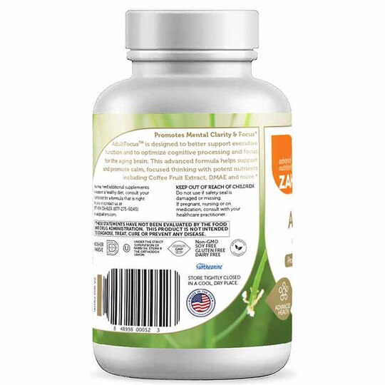 AdultFocus, 60 Capsules, ZHL
