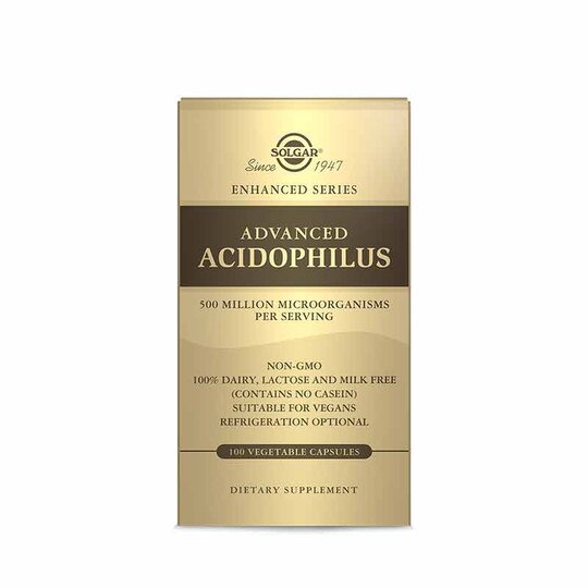 Advanced Acidophilus, 100 Veg Capsules, SLG