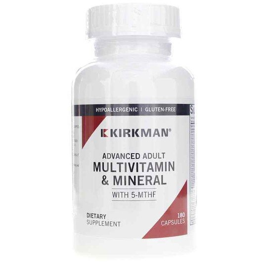 Advanced Adult Multi-Vitamin/Mineral with 5-MTHF, 180 C, KRK