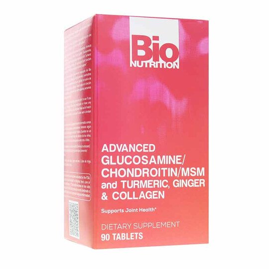 Advanced Glucosamine/Chondroitin/MSM, 90 Tablets, BNU