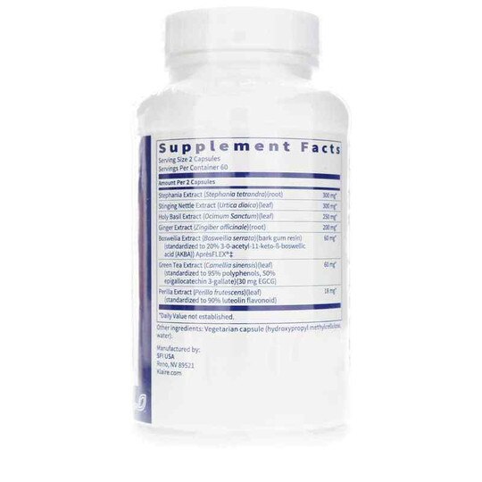 Advanced Inflammation Support, 120 Capsules, KL