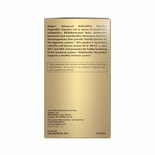 Advanced Multi-Billion Dophilus, 60 Veg Capsules, SLG